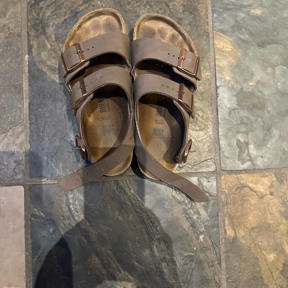 Birkenstock Brown Sandals Comfortable Flip Flops